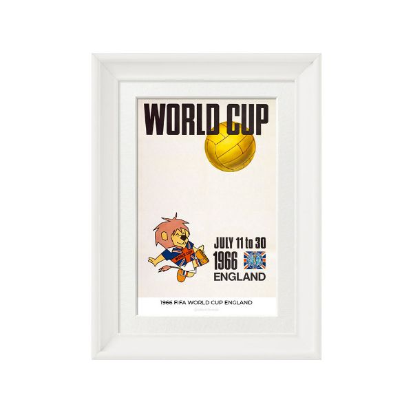 صورة الملصق الرسمي لكأس العالم 1966